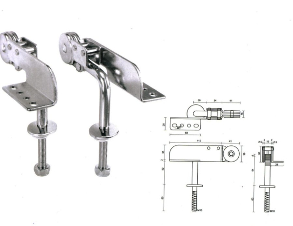 подголовник st-202-8 (с резьбой)