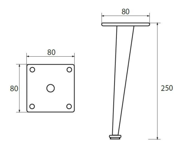 опора н-095а (н-250) (gold)