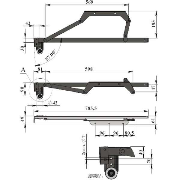 405/16-механизм"венеция"(комкор)