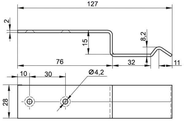 Подножка 432 чер