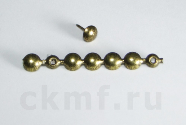 гвозди арт.100 1/3 d-9.5 мм (олд голд)
