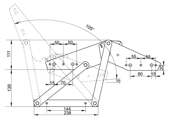 механизм трансформации 444.00.000