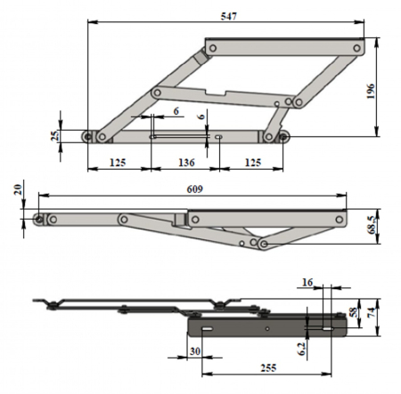 400 + стопор-Механизм Дельфин усилиный(комкор)