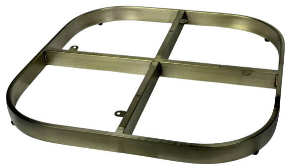 опора квадрат cq-018 (540x540 h-50 brass)