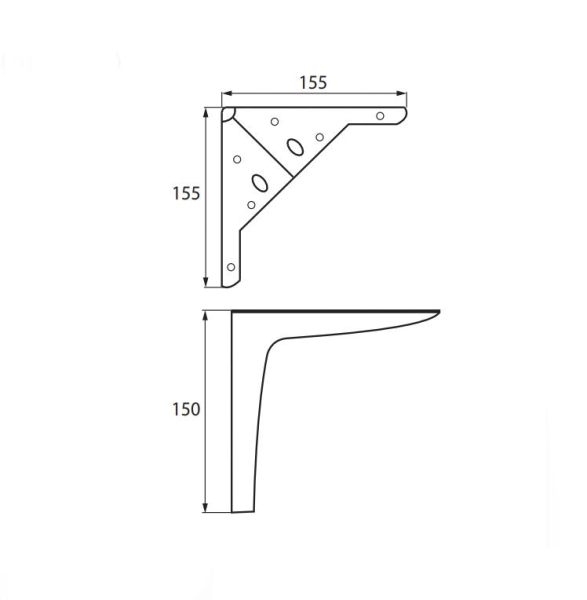 опора н-087 (н-150) (black эконом)