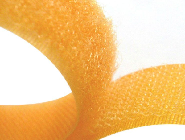 лента контактная липучка 25мм. 293 (кокао)