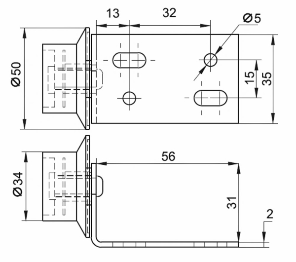 колёсная опора 427.00.000