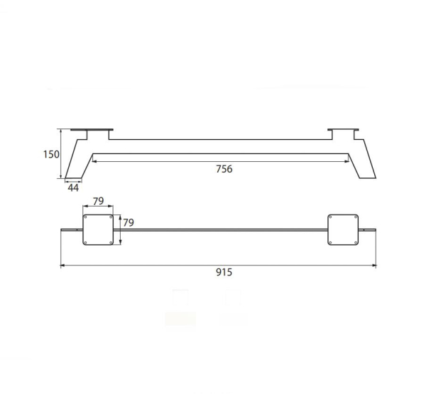 опора bm-e005 н-150 (black)