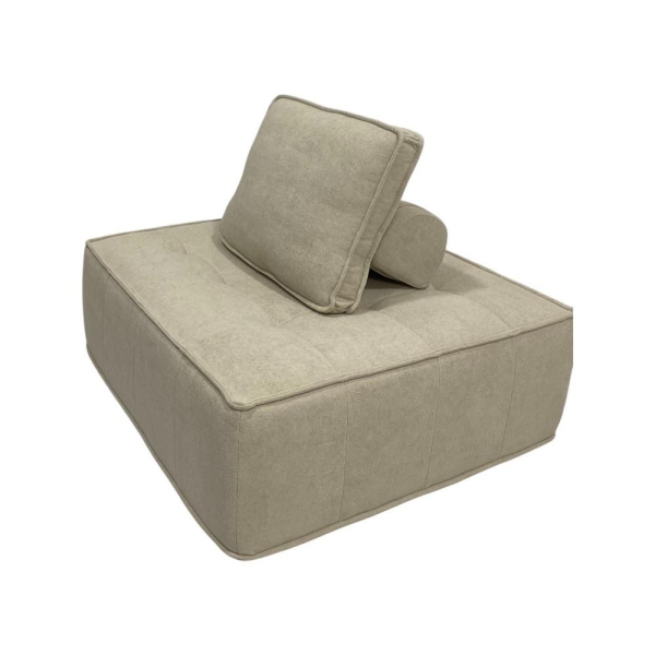 пуф ottoman h-038 (бежевый) 100х100х70