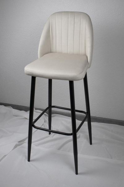 стул leonardo барный (спинка 6-2,опоры мк7 барный черные)