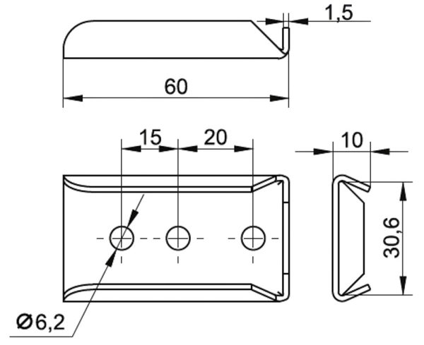 соединитель внешний малый 419.00.000