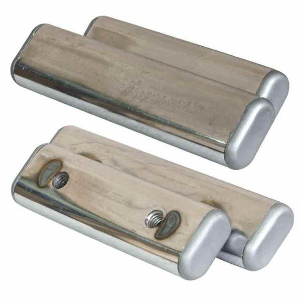 ручка хром двойная н=200мм тип 2