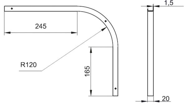 Направляющая 049 чер