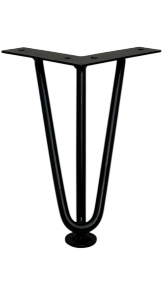 опора m-168 (спица) h-150 black