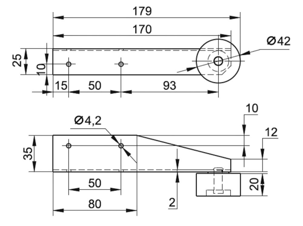 колёсная опора 125.00.000