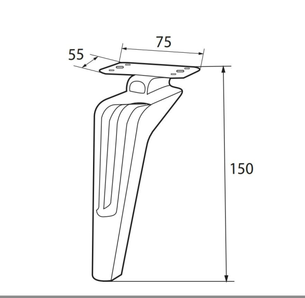 опора м-901 н-150 (black)