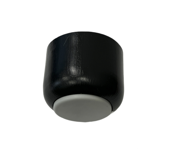 опора b-35 (черная) с демпфером под саморез