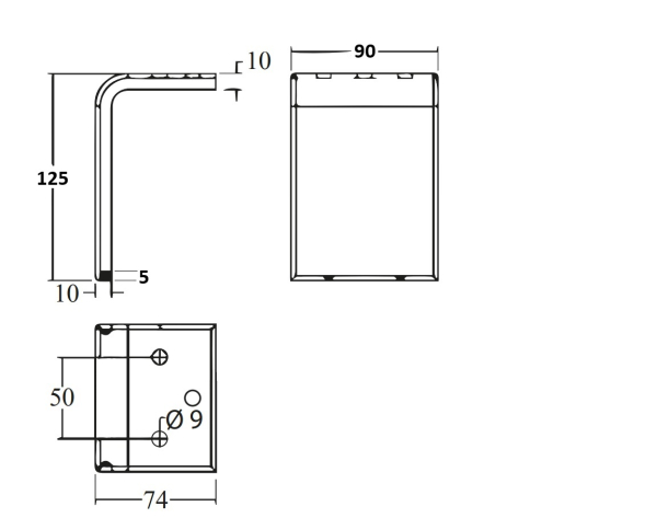 опора sl-698 h-125 (golden)