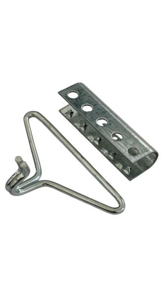 крепеж для ленты резиновой (крючок+втулка)