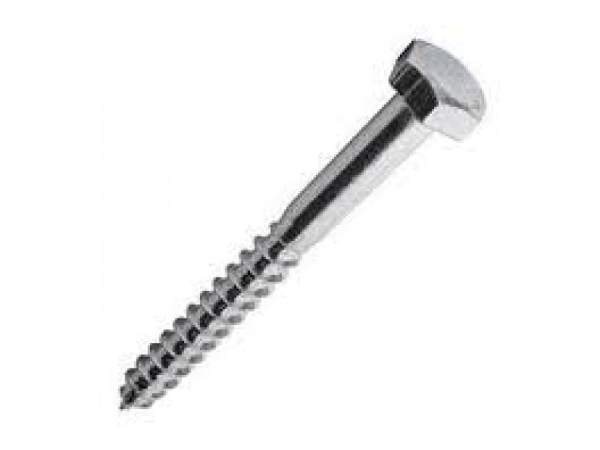 глухарь (шуруп с шест.гол.) 8х60 (цинк)
