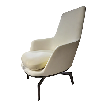 каркас кресла h-4168 с опорой (shining black)