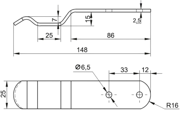 подножка 411.00.000