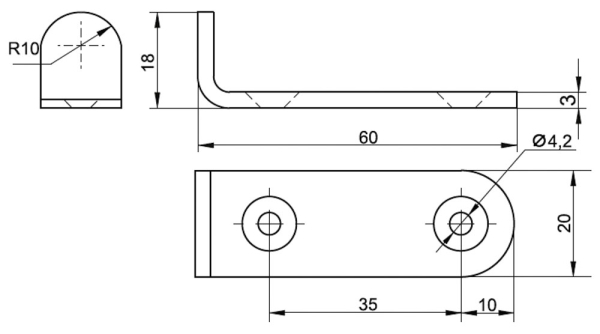 Уголок 300 чер