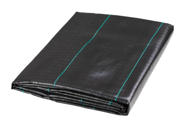 агротекстиль с разметкой черный, сложенный (1.2 м 70 гр) (100м)