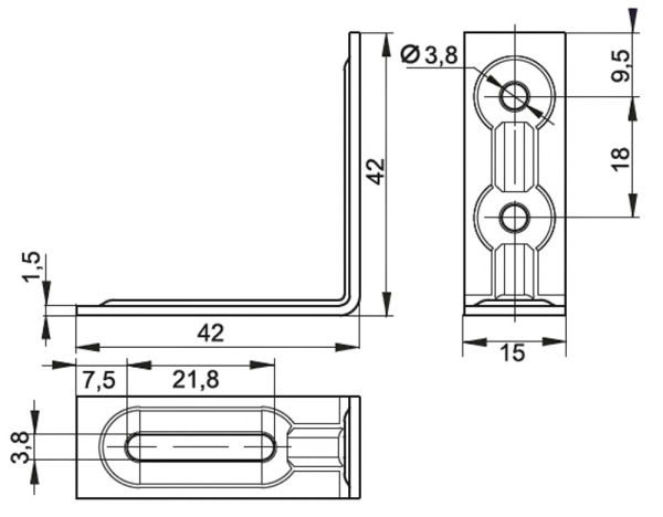 Уголок 528 чер