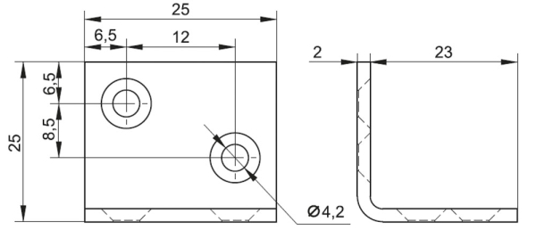 Уголок 392 чер