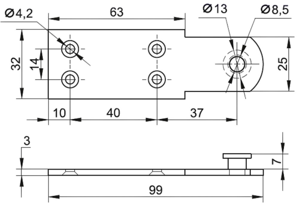 кронштейн 187.00.000
