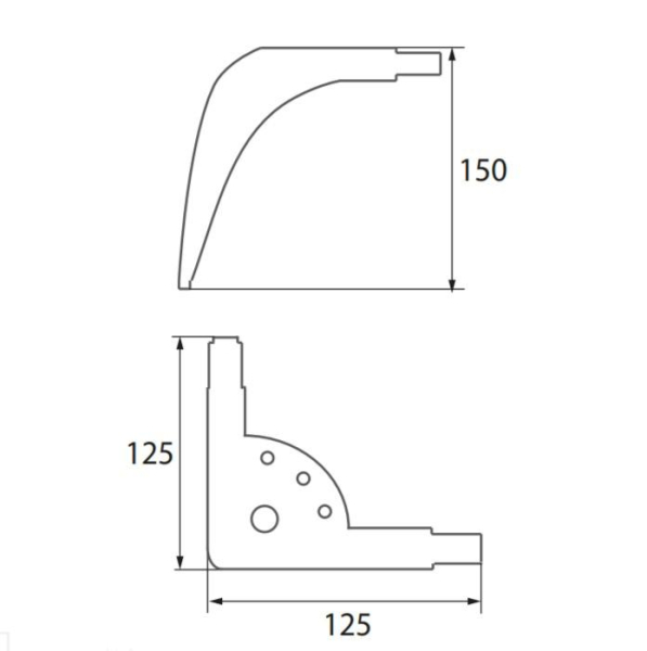 опора н-077 (н-150) (rose gold)