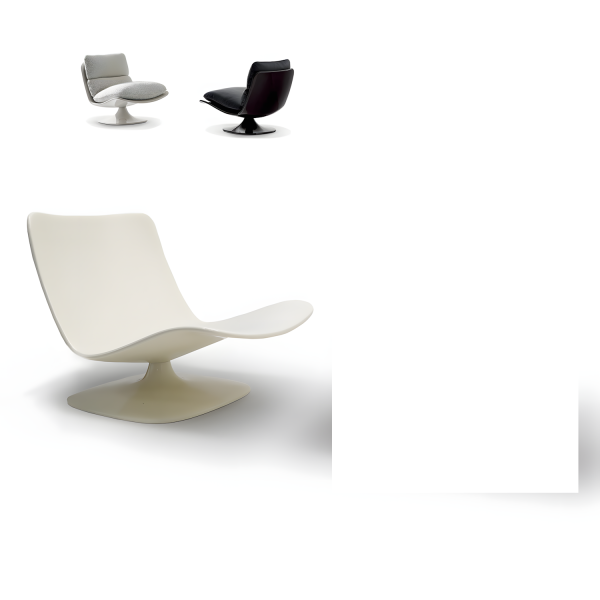 заготовка кресла h-4171 (черный пластик)