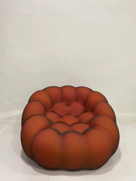 кресло marshmallow (оранжевый) 115х122х72