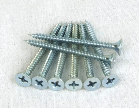 Саморез белый цинк 4.0х40