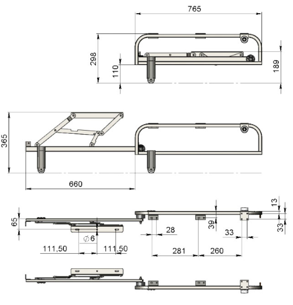 407/10-механизм"венеция усиленная"(комкор)