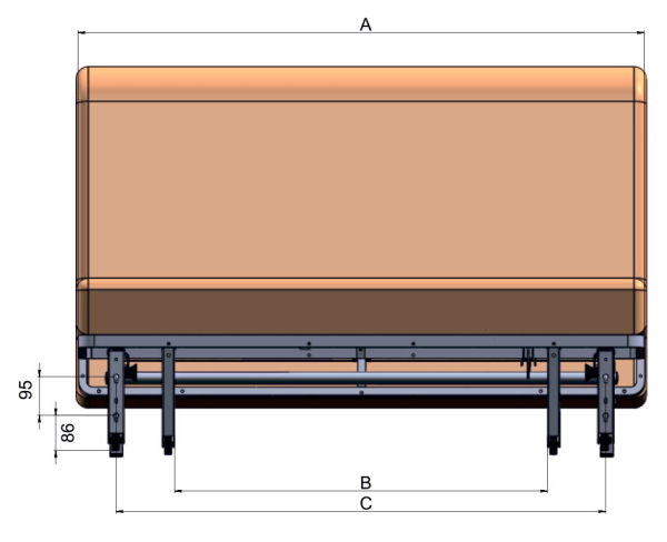 аккордеон атс-120 (инд. упаковка) цинк