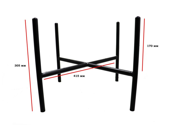 рама для пуфика (black)