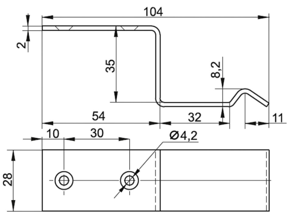 подножка 434.00.000