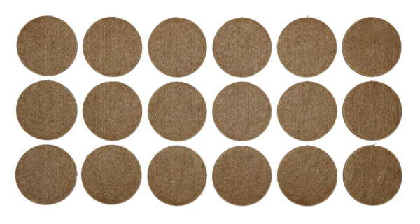демпфер войлочный для мебели d=35 (18 шт.)