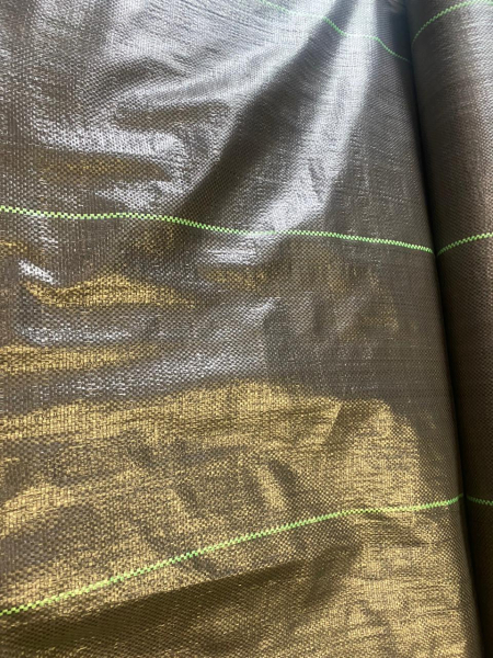 агротекстиль с разметкой черный (1.2 м 70 гр) (100м)