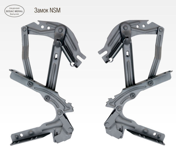 замок sedac/nsm серый