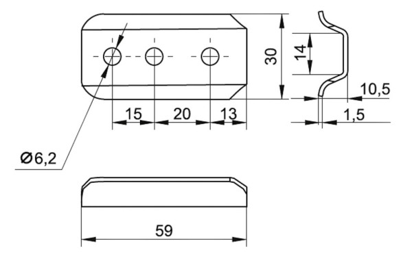 соединитель внутренний малый 420.00.000
