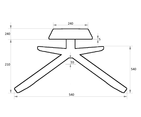 опора bm-yyc012 h-210